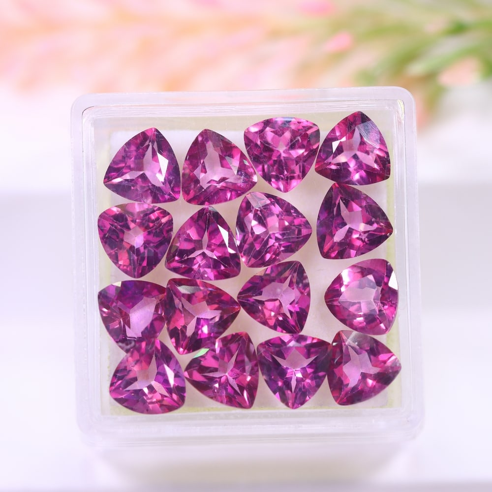 13.81Ct Pink Topaz Set - Polished Faceted: Ksmith Jewels Global Welcome to our auction house, today auction brought to you by Ksmith Jewels Global based in Penang, Malaysia specialize in all kinds of opal and color gemstone both in manufacturi