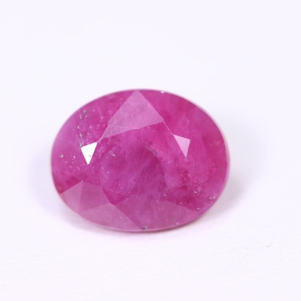 4.78Ct Red Ruby - Polished Faceted (1 of 2)