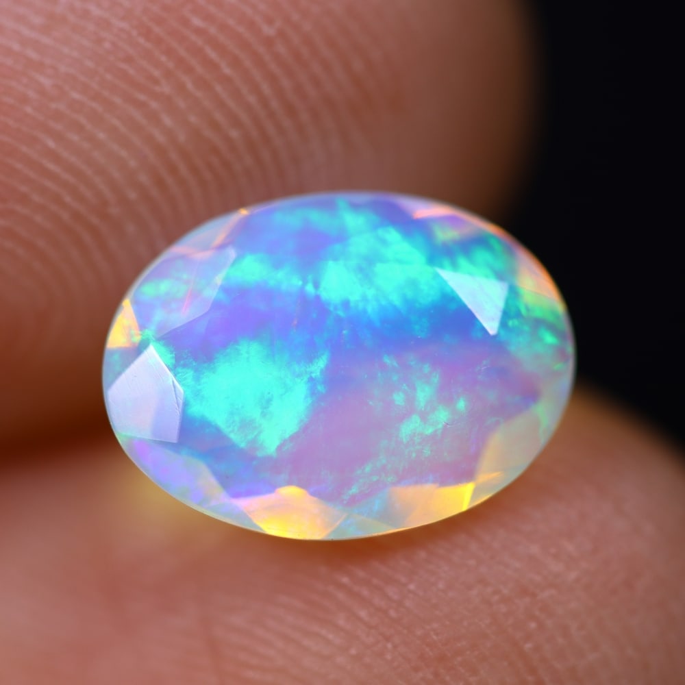 1.15Ct Welo Opal Faceted Polished - Ethiopian Opal: Ksmith Jewels Global Welcome to our auction house, today auction brought to you by Ksmith Jewels Global based in Penang, Malaysia specialize in all kinds of opal and color gemstone both in manufacturi