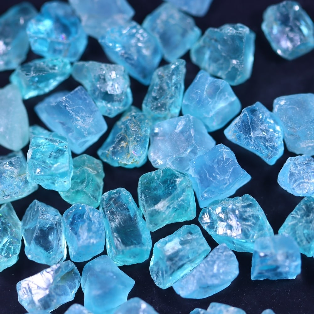65Ct Raw Paraiba Blue Apatite Freeform Set - Rough Specimen: Ksmith Jewels Global Welcome to our auction house, today auction brought to you by Ksmith Jewels Global based in Penang, Malaysia specialize in all kinds of opal and color gemstone both in manufacturi