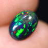 1.90Ct Welo Black Opal Polished - Ethiopian Opal