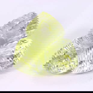 34.88Ct Lemon Carving Quartz - Polished Carving: Ksmith Jewels Global Welcome to our auction house, today auction brought to you by Ksmith Jewels Global based in Penang, Malaysia specialize in all kinds of opal and color gemstone both in