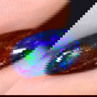 1.60Ct Welo Black Opal Polished - Ethiopian Opal: Ksmith Jewels Global Welcome to our auction house, today auction brought to you by Ksmith Jewels Global based in Penang, Malaysia specialize in all kinds of opal and color gemstone both in