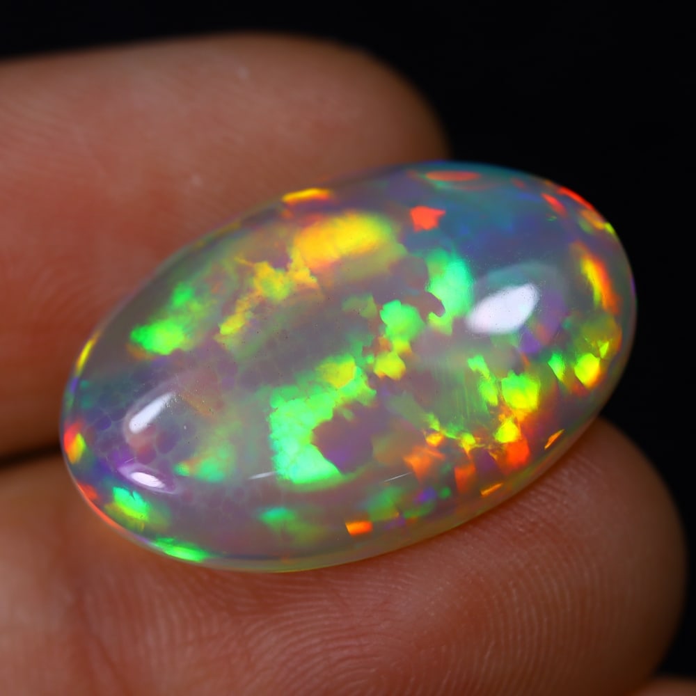 *9.68Ct Welo Opal Polished - Ethiopian Opal: Ksmith Jewels Global Welcome to our auction house, today auction brought to you by Ksmith Jewels Global based in Penang, Malaysia specialize in all kinds of opal and color gemstone both in manufacturi