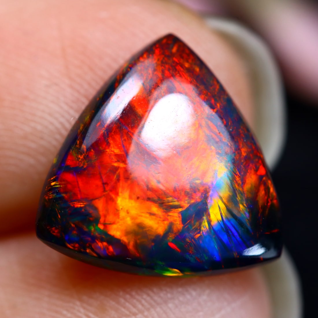 2.24Ct Natural Ethiopian Welo Smoked Opal - Ethiopian Opal: Ksmith Jewels Global Welcome to our auction house, today auction brought to you by Ksmith Jewels Global based in Penang, Malaysia specialize in all kinds of opal and color gemstone both in manufacturi