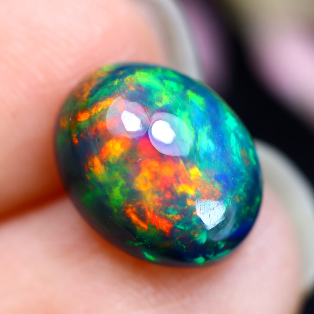 2.66Ct Natural Ethiopian Welo Smoked Opal - Ethiopian Opal: Ksmith Jewels Global Welcome to our auction house, today auction brought to you by Ksmith Jewels Global based in Penang, Malaysia specialize in all kinds of opal and color gemstone both in manufacturi