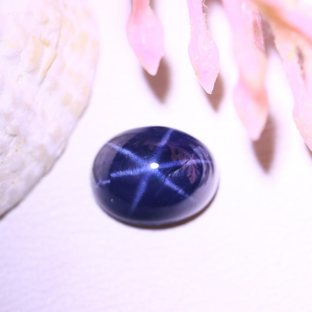 2.87Ct 6 Rays Blue Star Sapphire - Polished Cabochon: Ksmith Jewels Global Welcome to our auction house, today auction brought to you by Ksmith Jewels Global based in Penang, Malaysia specialize in all kinds of opal and color gemstone both in manufacturi