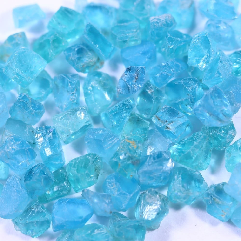 65Ct Raw Paraiba Blue Apatite Freeform Set - Rough Specimen: Ksmith Jewels Global Welcome to our auction house, today auction brought to you by Ksmith Jewels Global based in Penang, Malaysia specialize in all kinds of opal and color gemstone both in manufacturi