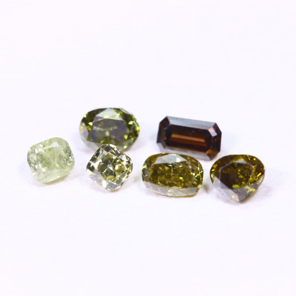 0.50ct 6pcs Unheated Fancy Diamond Lot - Natural Diamond, Loose Diamond: Ksmith Jewels Global Welcome to our auction house, today auction brought to you by Ksmith Jewels Global based in Penang, Malaysia specialize in all kinds of opal, diamond and color gemstone both in ma