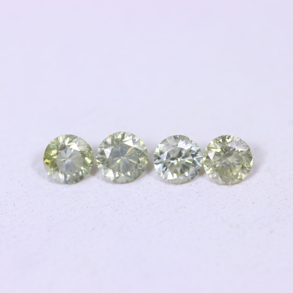 0.42ct 4pcs Unheated Round Diamond 3.1mm - Natural Diamond, Loose Diamond: Ksmith Jewels Global Welcome to our auction house, today auction brought to you by Ksmith Jewels Global based in Penang, Malaysia specialize in all kinds of opal, diamond and color gemstone both in ma
