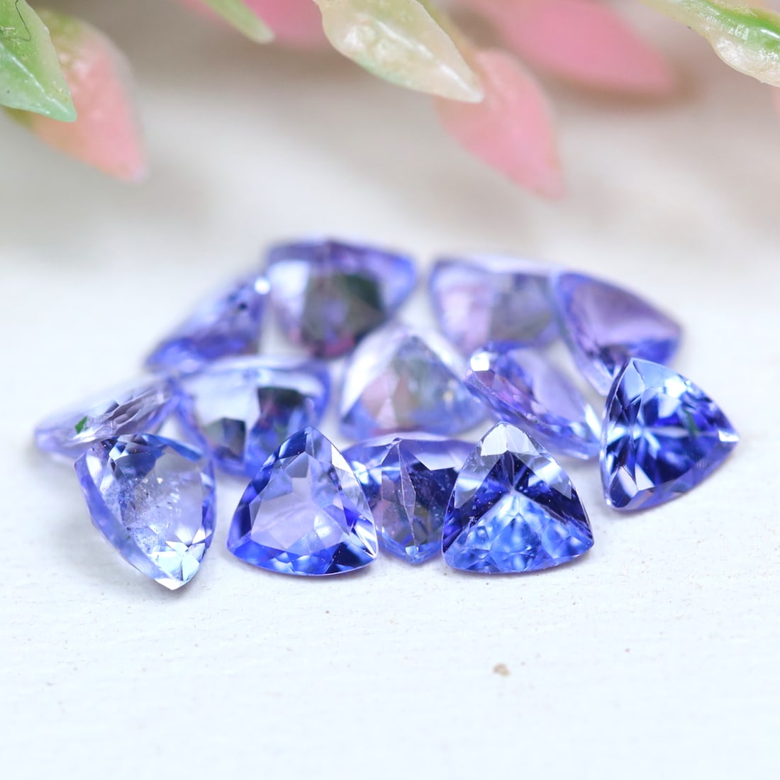2.03Cts Natural Tanzanite Trilliant Cut for Jewelry Making in Lot: Ksmith Jewels Global Welcome to our auction house, today auction brought to you by Ksmith Jewels Global based in Penang, Malaysia specialize in all kinds of opal and color gemstone both in manufacturi