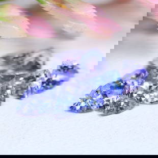 1.29Cts Natural Tanzanite Trilliant Cut for Jewelry Making in Lot: Ksmith Jewels Global Welcome to our auction house, today auction brought to you by Ksmith Jewels Global based in Penang, Malaysia specialize in all kinds of opal and color gemstone both in manufacturi