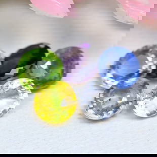 Sapphire 1.18Ct Round Cut Natural Songea Multi Color Sapphire in Lots: Ksmith Jewels Global Welcome to our auction house, today auction brought to you by Ksmith Jewels Global based in Penang, Malaysia specialize in all kinds of opal and color gemstone both in manufacturi