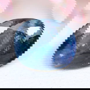 Blue Sapphire 1.31Ct Oval Cut Natural Greenish Blue Color Sapphire: Ksmith Jewels Global Welcome to our auction house, today auction brought to you by Ksmith Jewels Global based in Penang, Malaysia specialize in all kinds of opal and color gemstone both in manufacturi