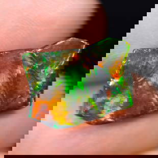 *3.90Ct Natural Freeform Black Opal - 14x11x4mm - Polished Rough: Ksmith Jewels Global Welcome to our auction house, today auction brought to you by Ksmith Jewels Global based in Penang, Malaysia specialize in all kinds of opal and color gemstone both in manufacturi