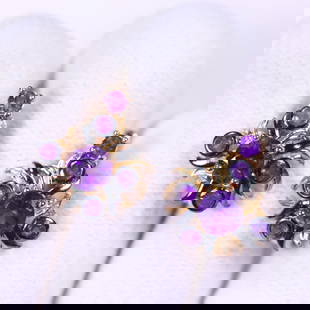 Earrings Amethyst - 925 Sterling Silver: Ksmith Jewels Global Welcome to our auction house, today auction brought to you by Ksmith Jewels Global based in Penang, Malaysia specialize in all kinds of opal and color gemstone both in manufacturi