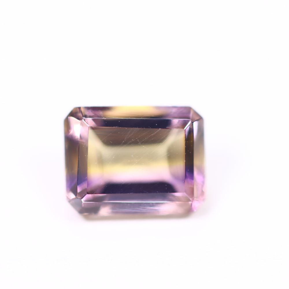 2.17Ct Ametrine - Polished Faceted - Rectangle Faceted: Ksmith Jewels Global Welcome to our auction house, today auction brought to you by Ksmith Jewels Global based in Penang, Malaysia specialize in all kinds of opal and color gemstone both in manufacturi