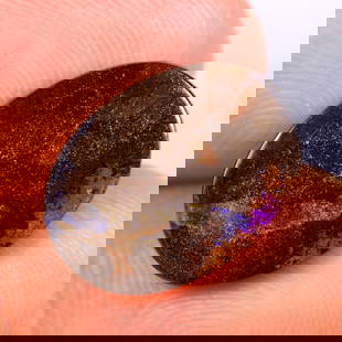 4.84Ct Koroit Boulder Opal Polished - Australian Opal - Oval Cabochon: Ksmith Jewels Global Welcome to our auction house, today auction brought to you by Ksmith Jewels Global based in Penang, Malaysia specialize in all kinds of opal and color gemstone both in manufacturi