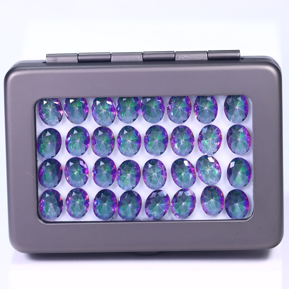 40.24Ct Mystic Topaz Set - Polished Faceted: Ksmith Jewels Global Welcome to our auction house, today auction brought to you by Ksmith Jewels Global based in Penang, Malaysia specialize in all kinds of opal and color gemstone both in manufacturi