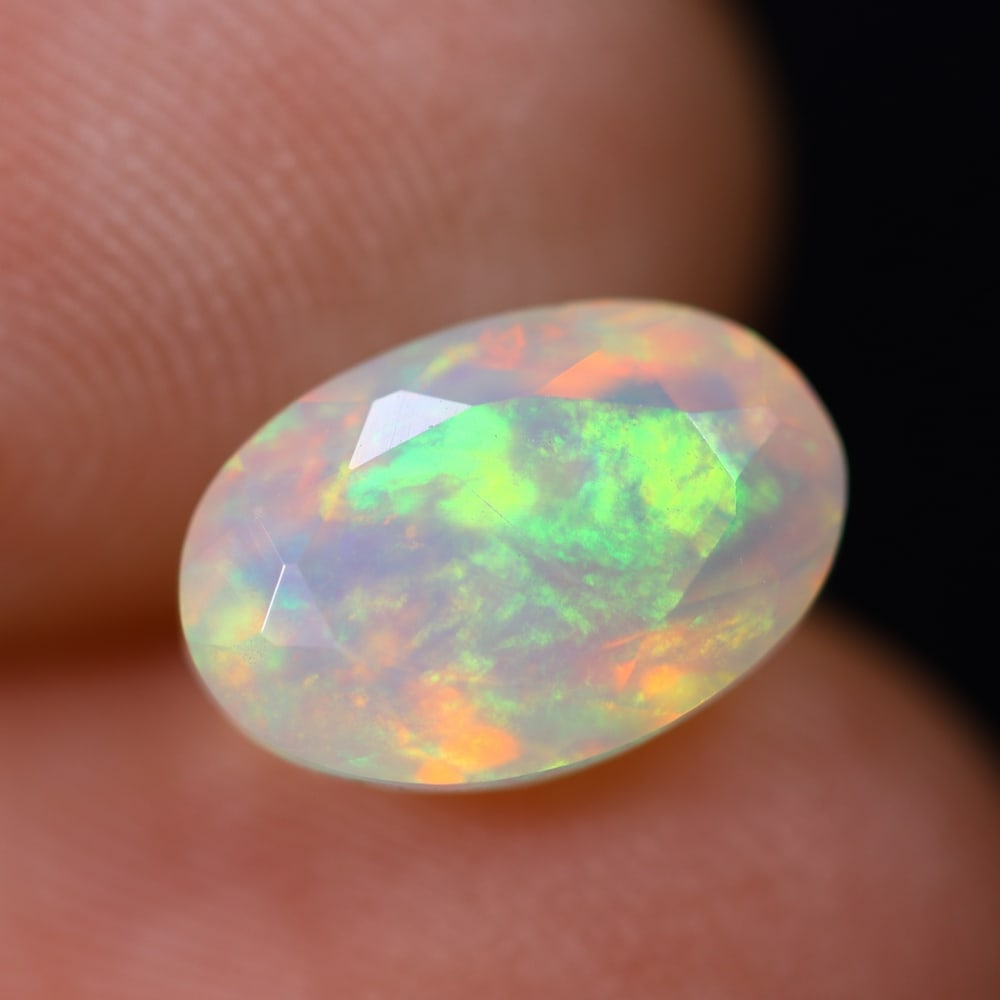 1.93Ct Welo Opal Faceted Polished - Ethiopian Opal: Ksmith Jewels Global Welcome to our auction house, today auction brought to you by Ksmith Jewels Global based in Penang, Malaysia specialize in all kinds of opal and color gemstone both in manufacturi