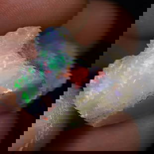 17.6Ct Rough Opal Specimen - Ethiopian Opal - Mineral Rough: Ksmith Jewels Global Welcome to our auction house, today auction brought to you by Ksmith Jewels Global based in Penang, Malaysia specialize in all kinds of opal and color gemstone both in manufacturi