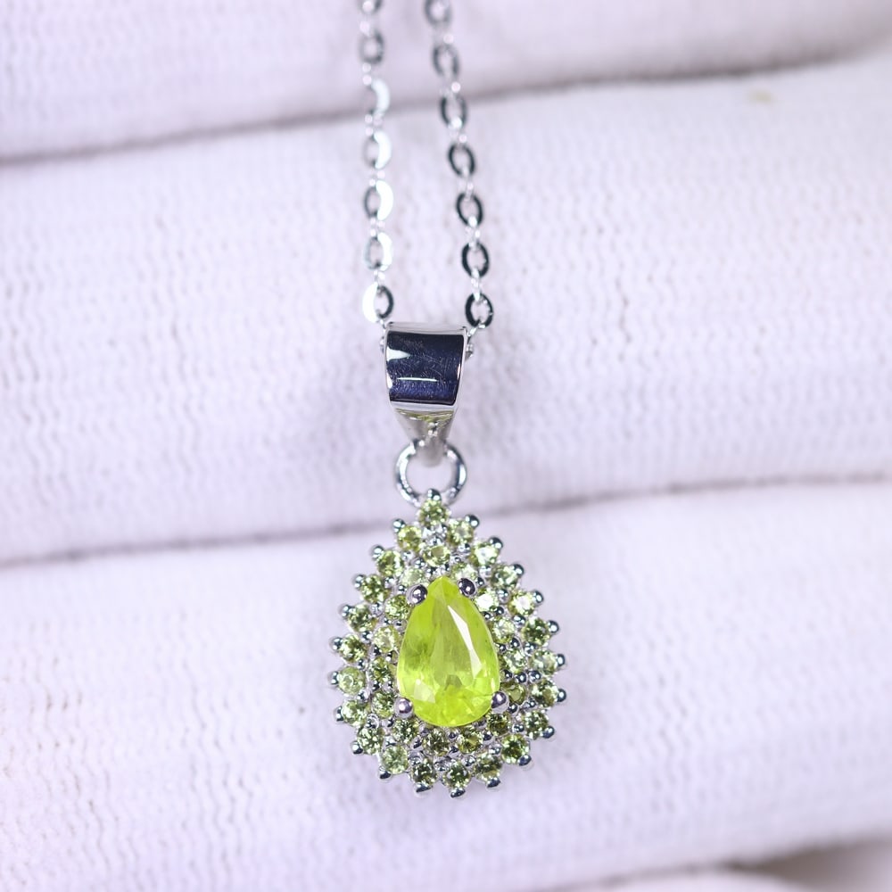 Necklace 18inches Yellow Sapphire - 925 Sterling Silver: Ksmith Jewels Global Welcome to our auction house, today auction brought to you by Ksmith Jewels Global based in Penang, Malaysia specialize in all kinds of opal and color gemstone both in manufacturi