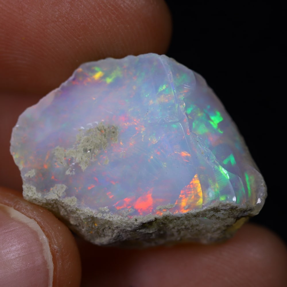 *15.9Ct Rough Opal Specimen - Ethiopian Opal - Mineral Rough: Ksmith Jewels Global Welcome to our auction house, today auction brought to you by Ksmith Jewels Global based in Penang, Malaysia specialize in all kinds of opal and color gemstone both in manufacturi