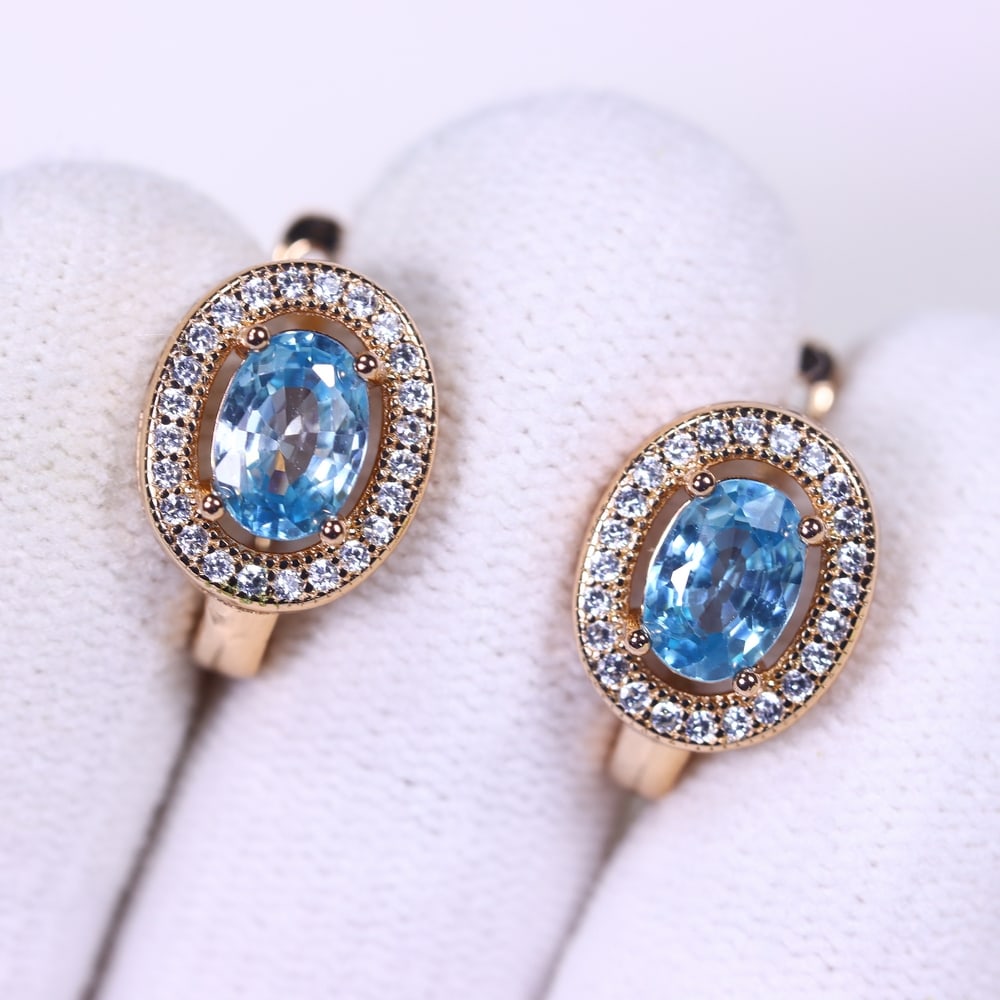 Earrings Zircon - 925 Sterling Silver: Ksmith Jewels Global Welcome to our auction house, today auction brought to you by Ksmith Jewels Global based in Penang, Malaysia specialize in all kinds of opal and color gemstone both in manufacturi