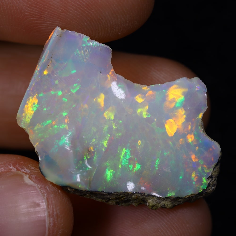 13.5Ct Rough Opal Specimen - Ethiopian Opal - Mineral Rough (1 of 7)