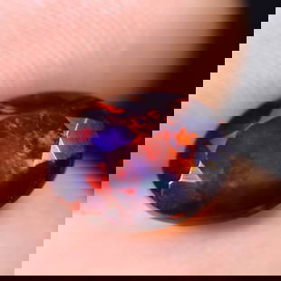1.56Ct Welo Black Opal Faceted Polished - Ethiopian Opal: Ksmith Jewels Global Welcome to our auction house, today auction brought to you by Ksmith Jewels Global based in Penang, Malaysia specialize in all kinds of opal and color gemstone both in manufacturi