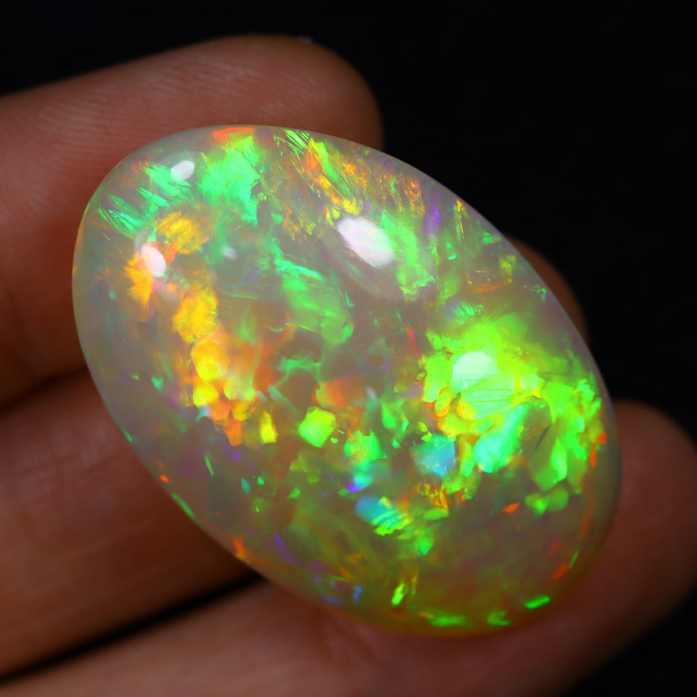 *39.22Ct Welo Opal Polished - Ethiopian Opal (1 of 8)