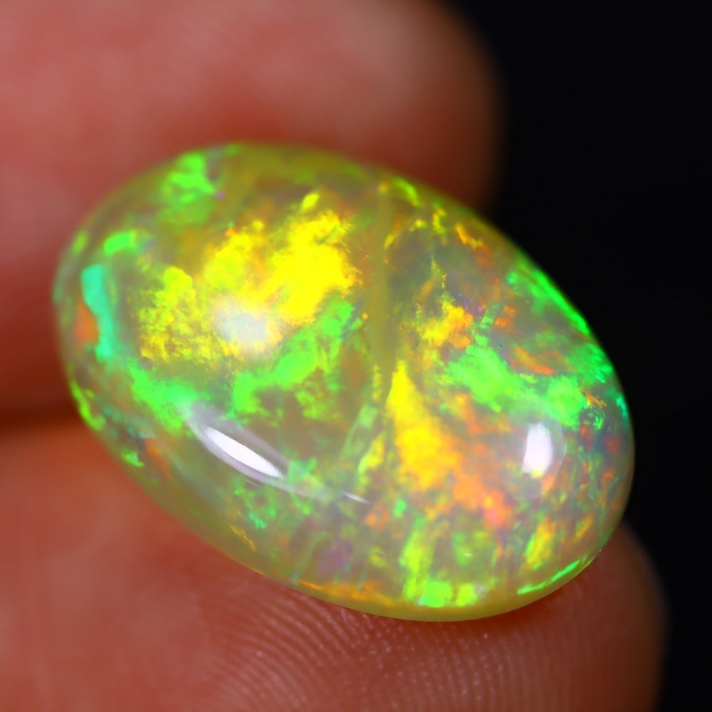*6.22Ct Welo Opal Polished - Ethiopian Opal - Oval Cabochon: Ksmith Jewels Global Welcome to our auction house, today auction brought to you by Ksmith Jewels Global based in Penang, Malaysia specialize in all kinds of opal and color gemstone both in manufacturi