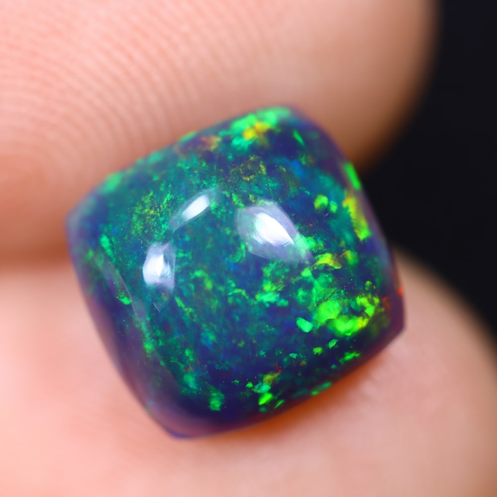 *1.90Ct Welo Black Opal Polished - Ethiopian Opal (1 of 6)