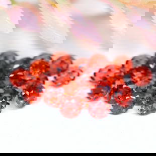 2.34CTS Natural Red Garnet Sparkling Orange Loose Gemstones Lot: Ksmith Jewels Global Welcome to our auction house, today auction brought to you by Ksmith Jewels Global based in Penang, Malaysia specialize in all kinds of opal and color gemstone both in manufacturi