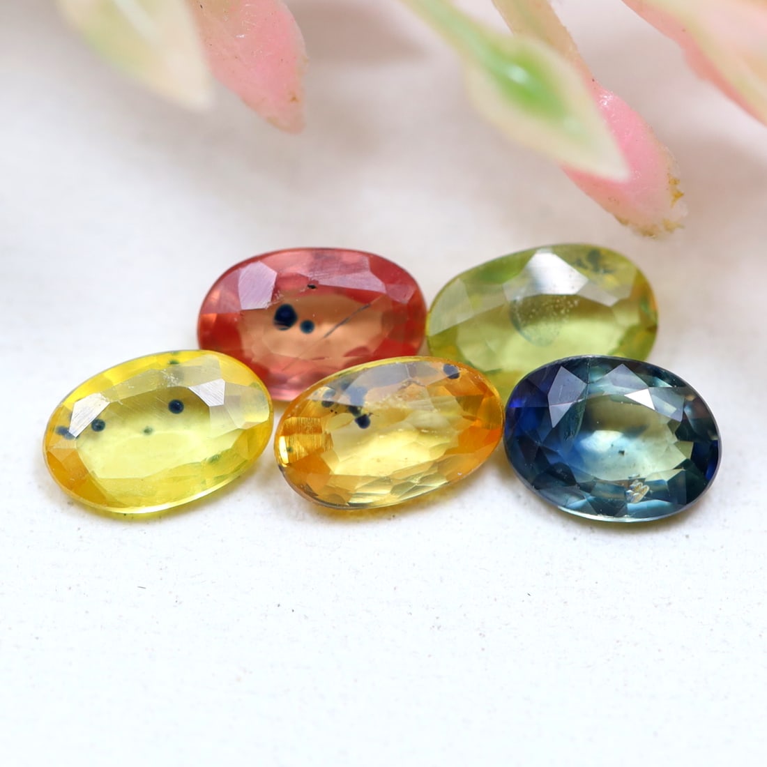 1.40Ct Natural Multi Color Sapphire in Lot for Jewelry Making (1 of 2)