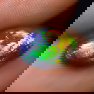 1.56Ct Welo Black Opal Polished - Ethiopian Opal: Ksmith Jewels Global Welcome to our auction house, today auction brought to you by Ksmith Jewels Global based in Penang, Malaysia specialize in all kinds of opal and color gemstone both in manufacturi