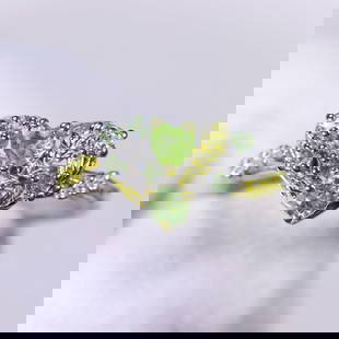 Ring US8.5 Peridot - 925 Sterling Silver: Ksmith Jewels Global Welcome to our auction house, today auction brought to you by Ksmith Jewels Global based in Penang, Malaysia specialize in all kinds of opal and color gemstone both in manufacturi