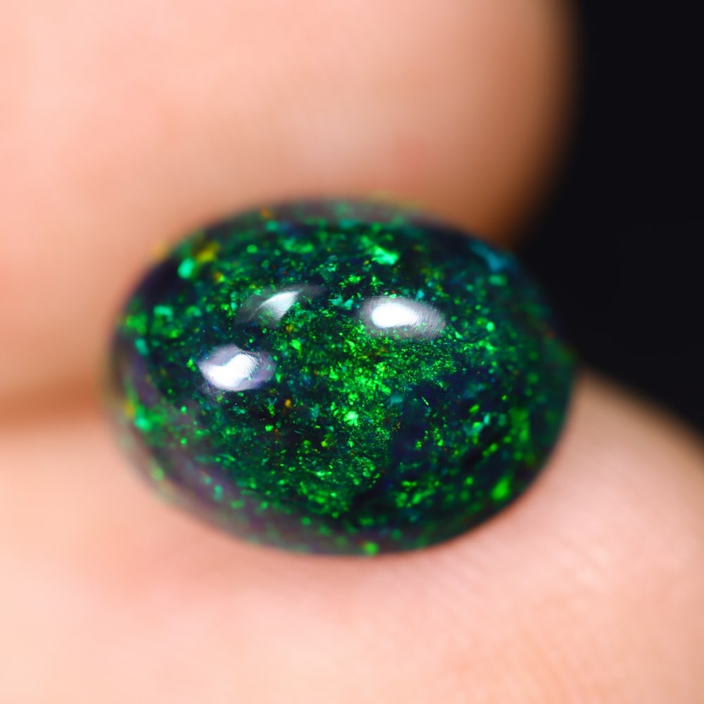 1.50Ct Welo Black Opal Polished - Ethiopian Opal: Ksmith Jewels Global Welcome to our auction house, today auction brought to you by Ksmith Jewels Global based in Penang, Malaysia specialize in all kinds of opal and color gemstone both in manufacturi