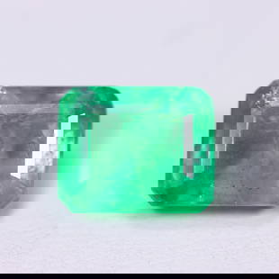 2.56Ct Zambian Emerald - Polished Faceted: Ksmith Jewels Global Welcome to our auction house, today auction brought to you by Ksmith Jewels Global based in Penang, Malaysia specialize in all kinds of opal and color gemstone both in manufacturi