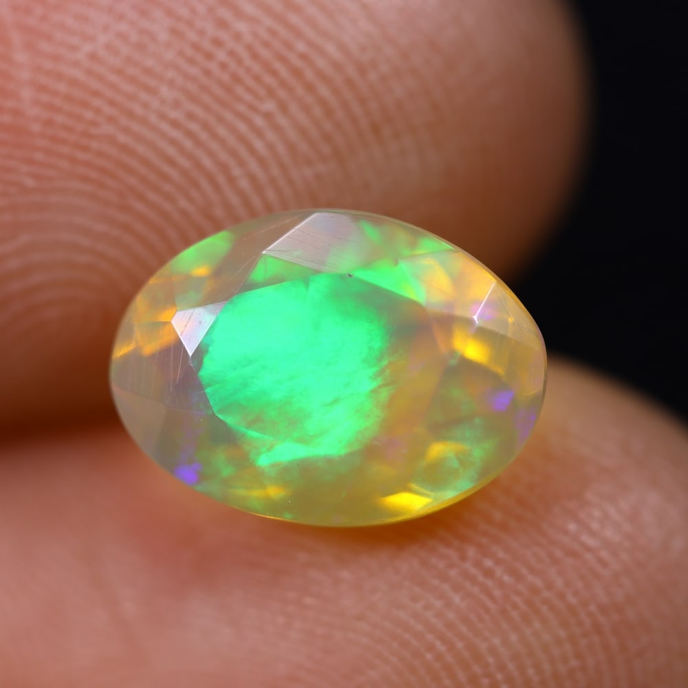 1.91Ct Welo Opal Faceted Polished - Ethiopian Opal: Ksmith Jewels Global Welcome to our auction house, today auction brought to you by Ksmith Jewels Global based in Penang, Malaysia specialize in all kinds of opal and color gemstone both in manufacturi