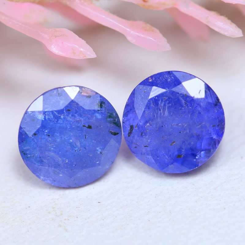 Tanzanite 1.94Ct Natural Round Cut Purplish Blue Tanzanite for Jewelry Making: Ksmith Jewels Global Welcome to our auction house, today auction brought to you by Ksmith Jewels Global based in Penang, Malaysia specialize in all kinds of opal and color gemstone both in manufacturi