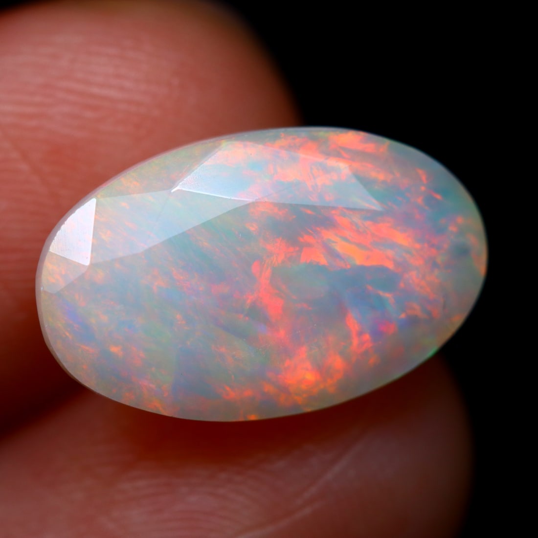 3.23Ct Natural Ethiopian Faceted Welo Opal - Ethiopian Opal: Ksmith Jewels Global Welcome to our auction house, today auction brought to you by Ksmith Jewels Global based in Penang, Malaysia specialize in all kinds of opal and color gemstone both in manufacturi
