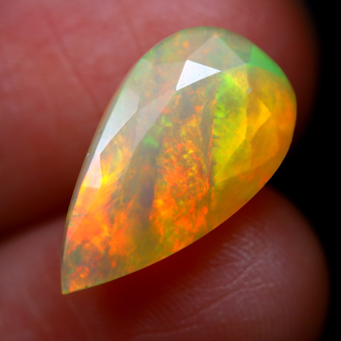3.81Ct Natural Ethiopian Faceted Welo Opal - Ethiopian Opal: Ksmith Jewels Global Welcome to our auction house, today auction brought to you by Ksmith Jewels Global based in Penang, Malaysia specialize in all kinds of opal and color gemstone both in manufacturi