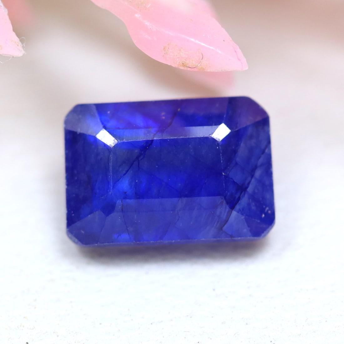 Blue Sapphire 1.49Ct Rectangular Cut Natural Thailand Blue Sapphire: Ksmith Jewels Global Welcome to our auction house, today auction brought to you by Ksmith Jewels Global based in Penang, Malaysia specialize in all kinds of opal and color gemstone both in manufacturi