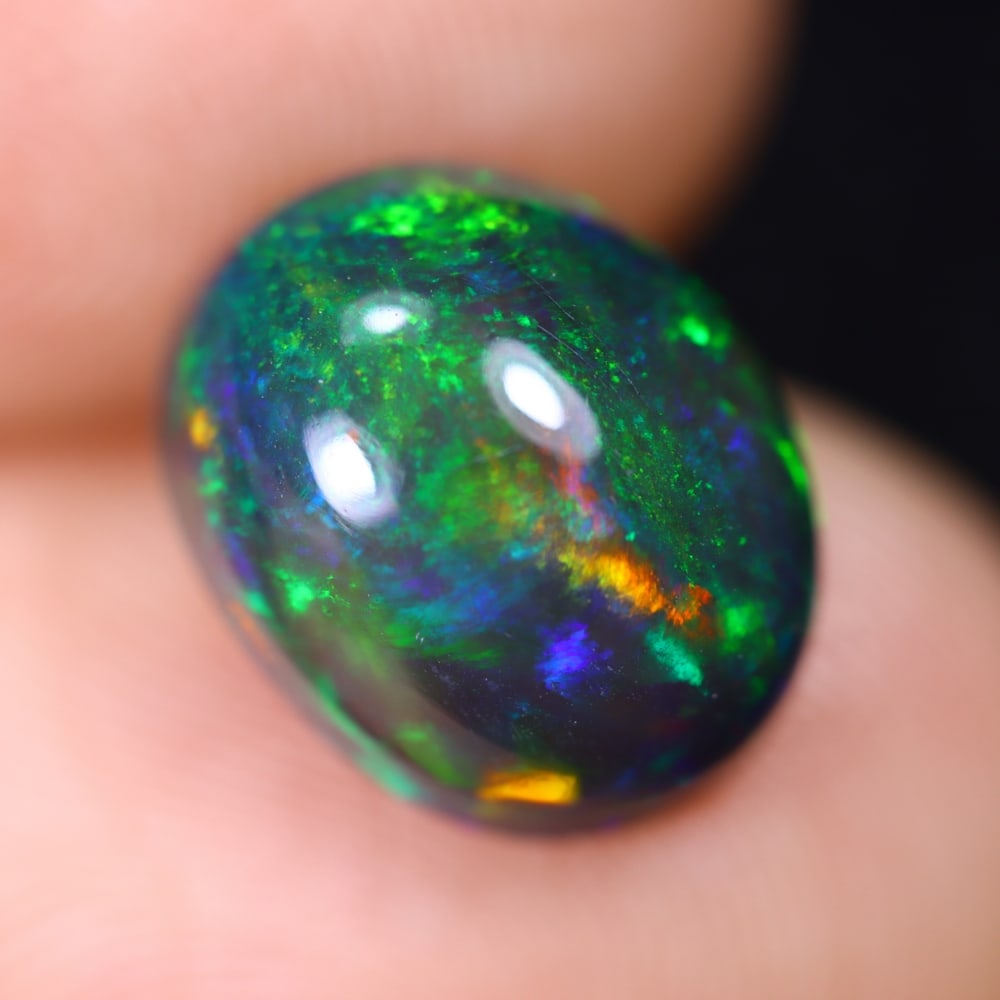 *3.22Ct Welo Black Opal Polished - Ethiopian Opal: Ksmith Jewels Global Welcome to our auction house, today auction brought to you by Ksmith Jewels Global based in Penang, Malaysia specialize in all kinds of opal and color gemstone both in manufacturi