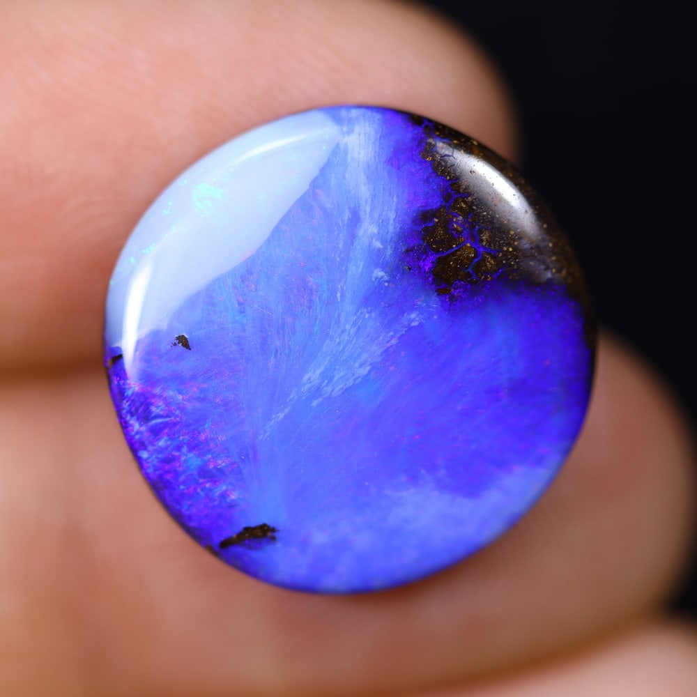 13.86Ct Blue Boulder Opal - Australian Opal (1 of 6)