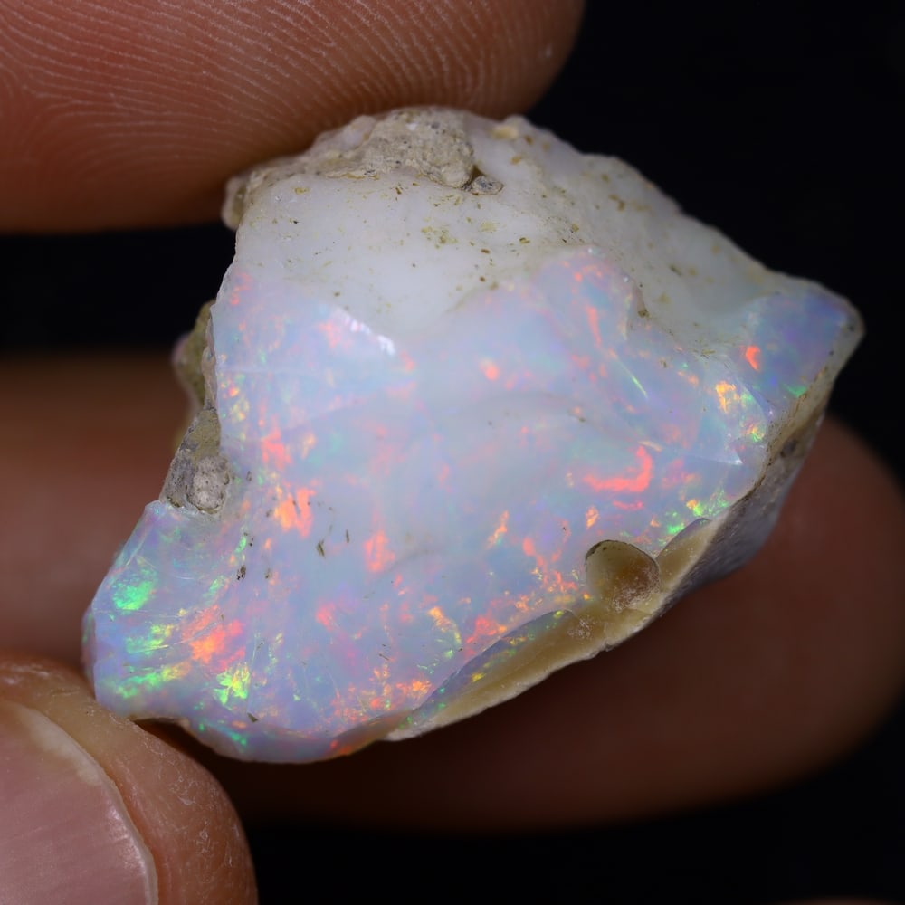 22.9Ct Rough Opal Specimen - Ethiopian Opal - Mineral Rough (1 of 7)