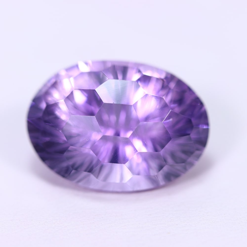 17.24Ct Purple Amethyst - Polished Faceted: Ksmith Jewels Global Welcome to our auction house, today auction brought to you by Ksmith Jewels Global based in Penang, Malaysia specialize in all kinds of opal and color gemstone both in manufacturi
