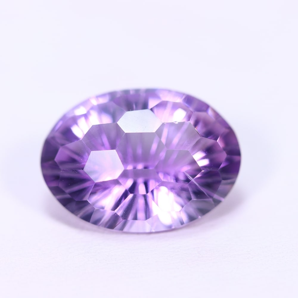 12.37Ct Purple Amethyst - Polished Faceted: Ksmith Jewels Global Welcome to our auction house, today auction brought to you by Ksmith Jewels Global based in Penang, Malaysia specialize in all kinds of opal and color gemstone both in manufacturi