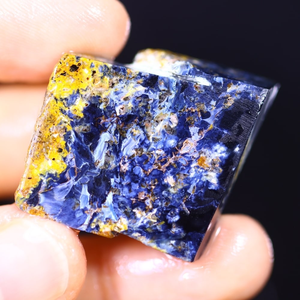 53.54Ct Pietersite Slab - Gemstone Crystal - Freeform Slice: Ksmith Jewels Global Welcome to our auction house, today auction brought to you by Ksmith Jewels Global based in Penang, Malaysia specialize in all kinds of opal and color gemstone both in manufacturi